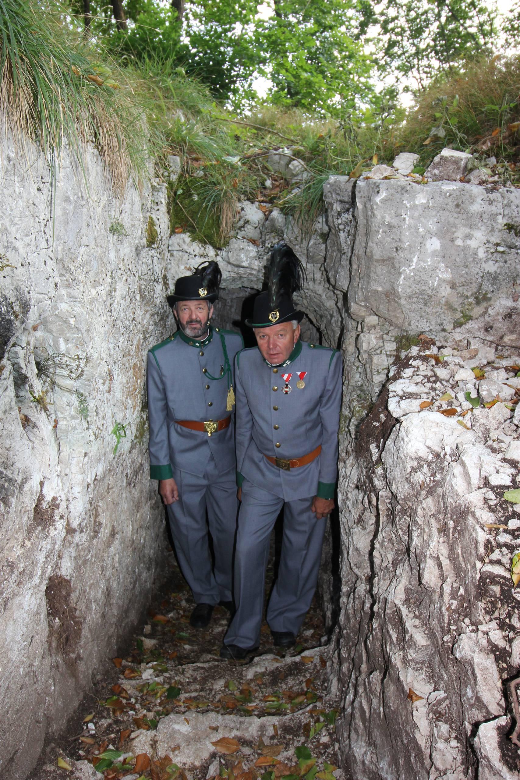 Rievocazione storica alle Trincee di Nosellari