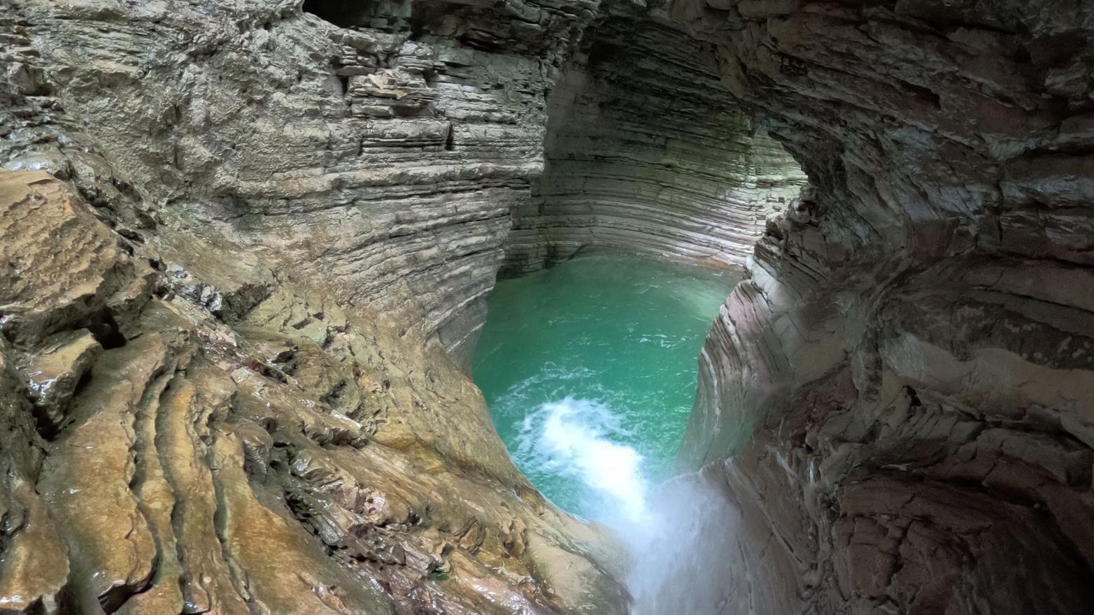 Night canyoning in Val di Botte