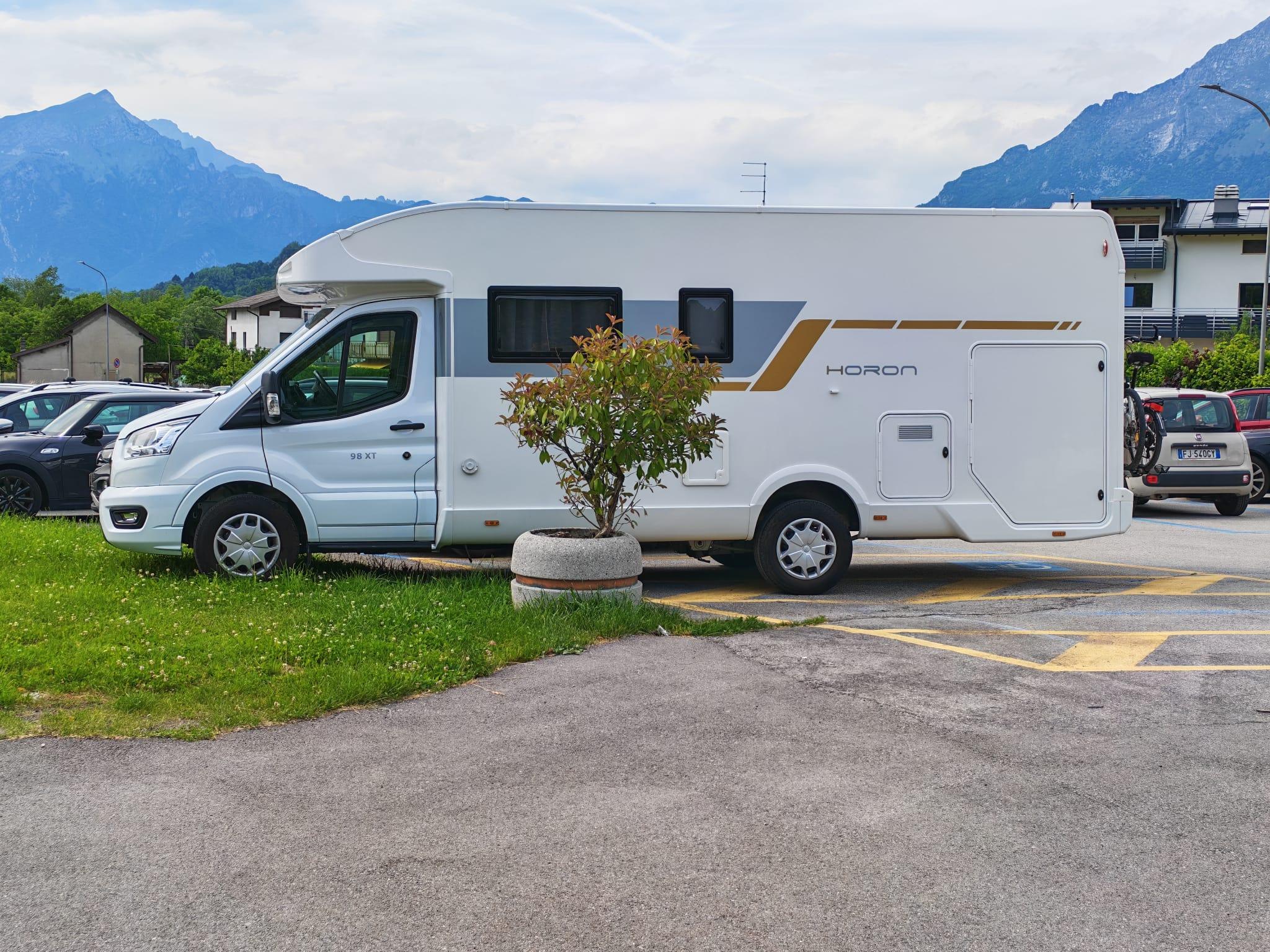 Area sosta camper Farra d'Alpago- Campeggioi