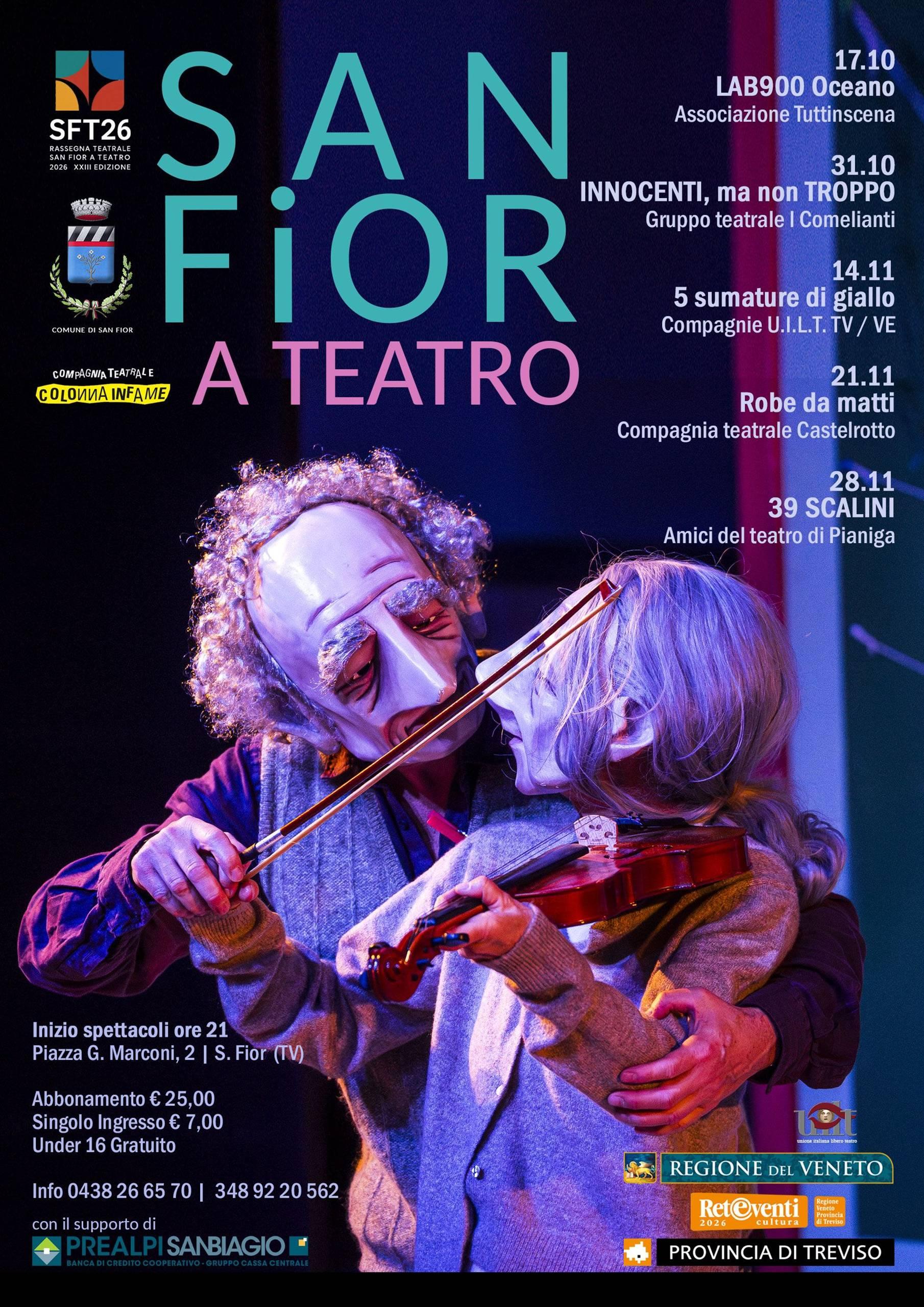 San Fior a Teatro 2026