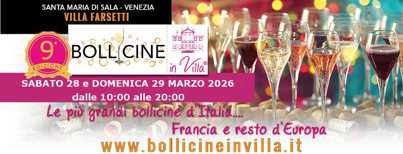 Bollicine in Villa 2026