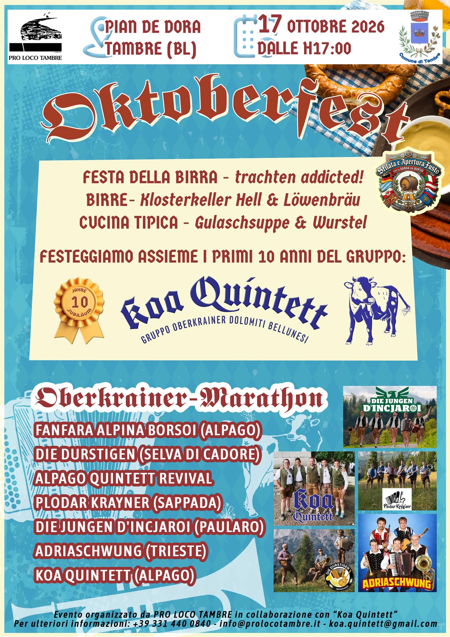 Oktoberfest a Pian de Dora – Tambre - 3