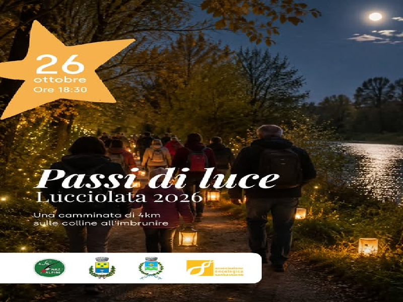 Passi di luce 2026