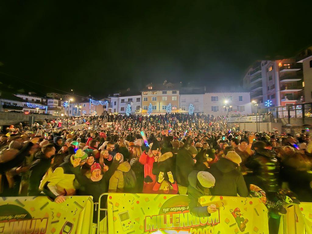 New Year's Eve in the square