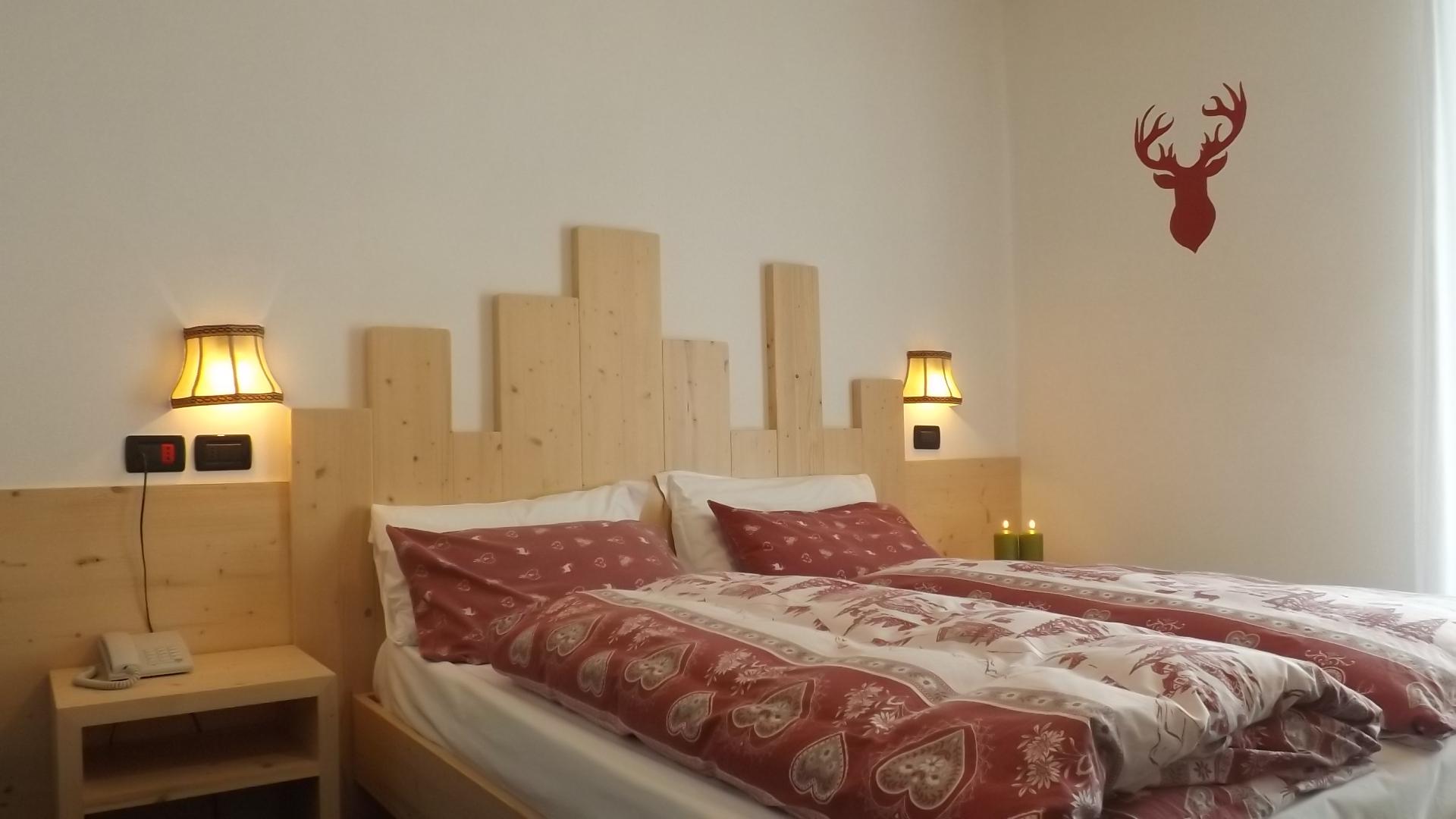 Double room, shower or bath, toilet, standard