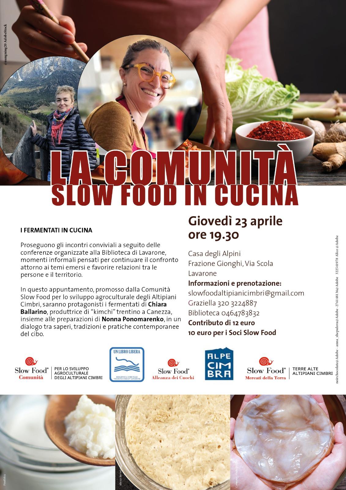 La Comunità Slow Food in cucina - I fermentati