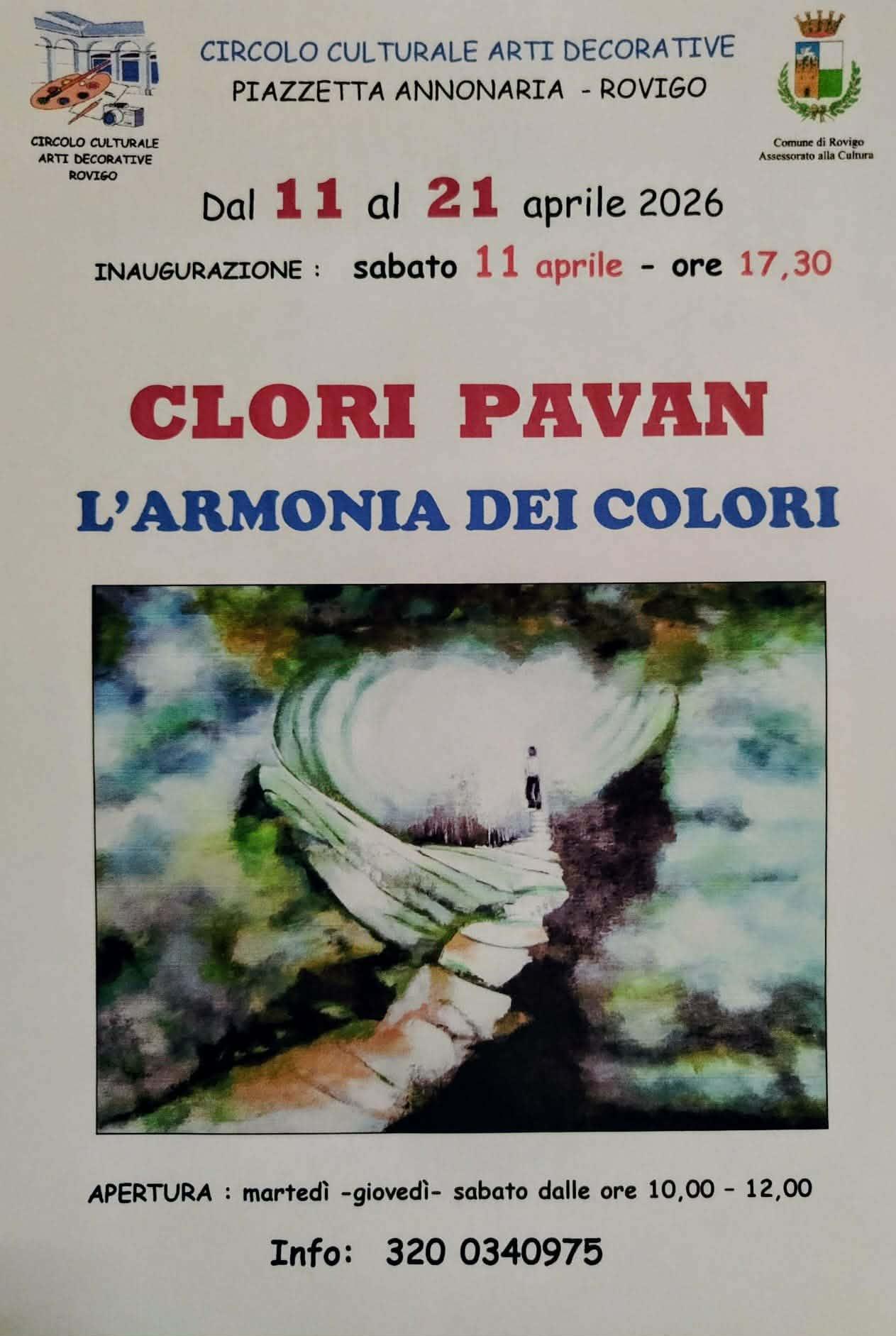 "L'ARMONIA DEI COLORI" di Clori Pavan