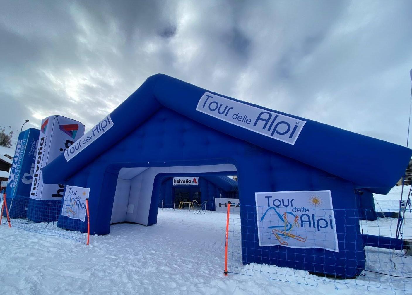 Tour delle Alpi - Ski Test Head