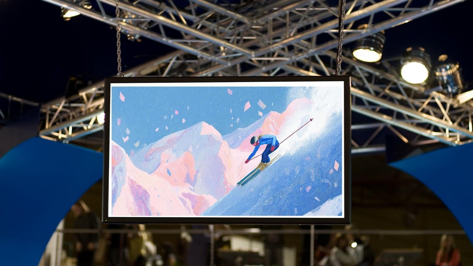 Inaugurazione maxi schermo