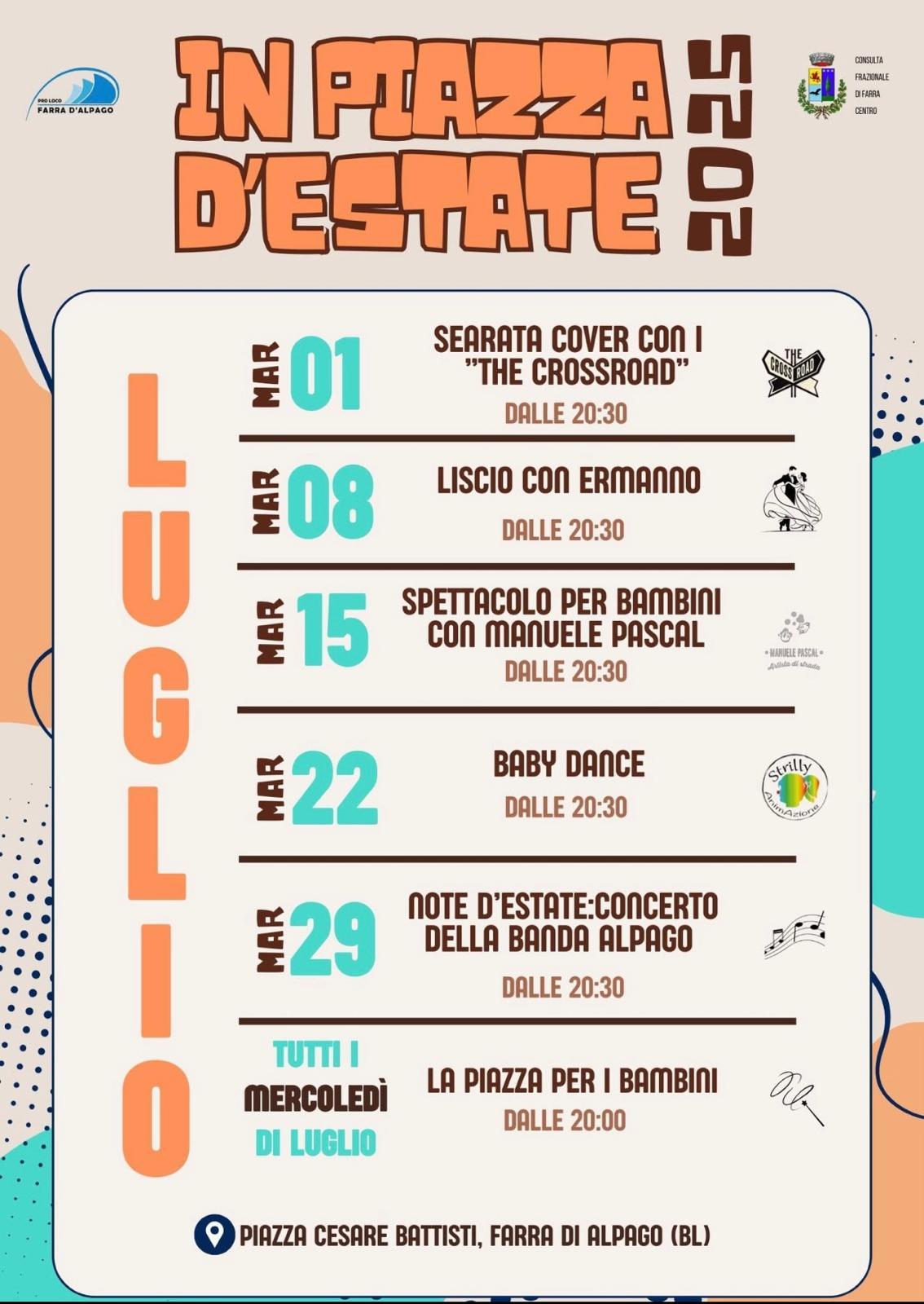 In piazza d’estate