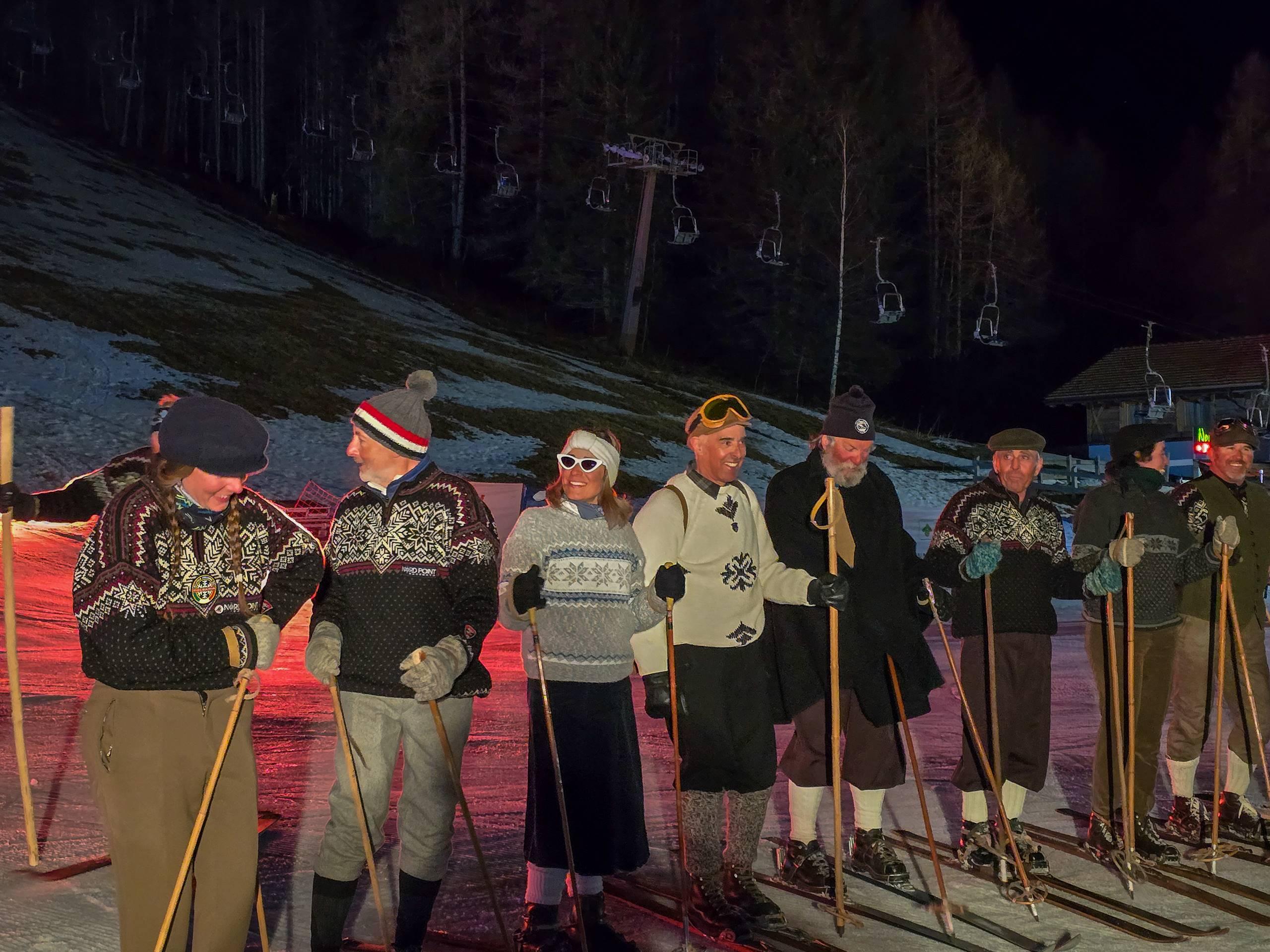 Le grandi Fiaccolate di Carnevale dei Maestri di sci