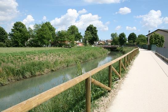 Itinerario lungo l’argine del fiume Dese