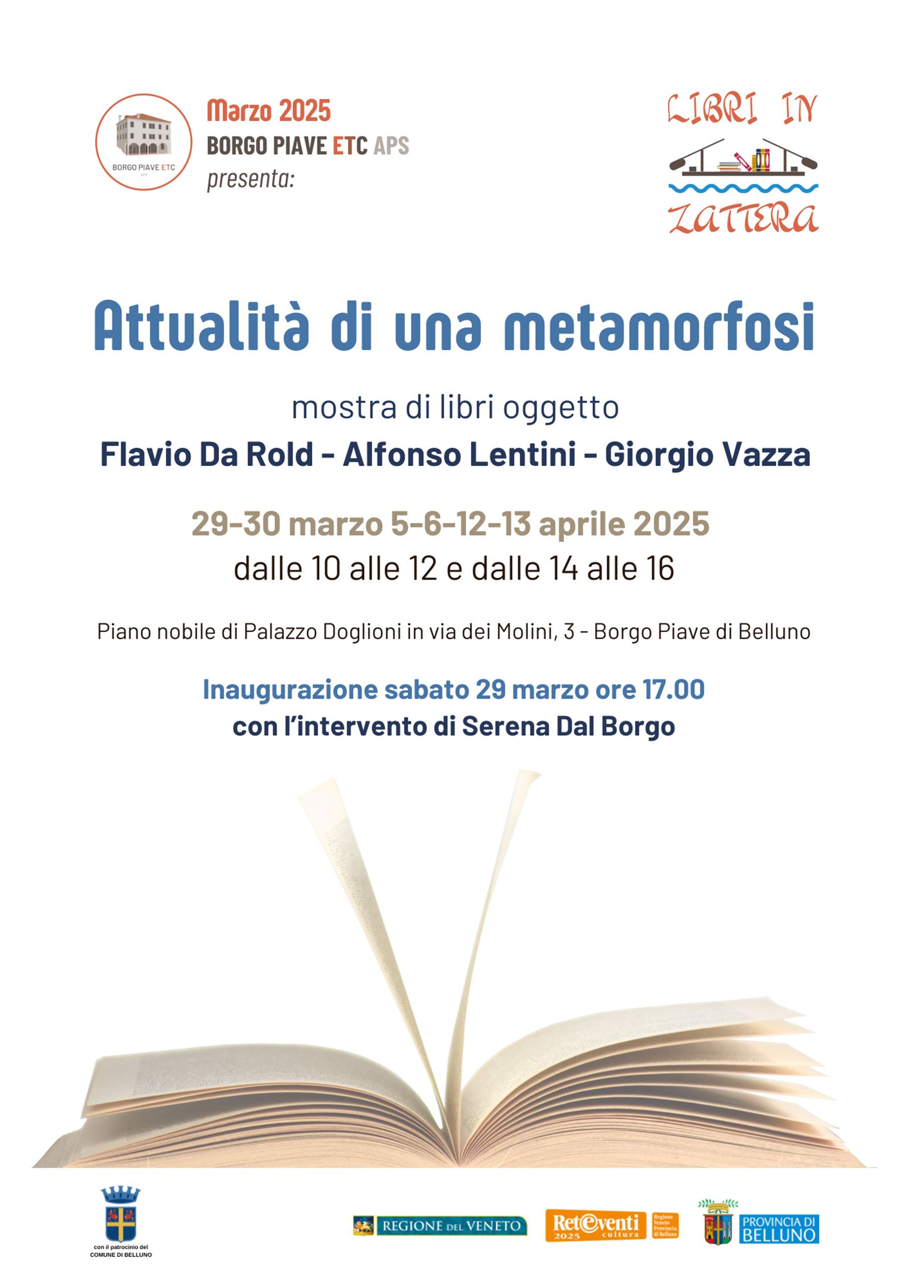 Attualità di una metamorfosi – rassegna “Libri in Zattera”