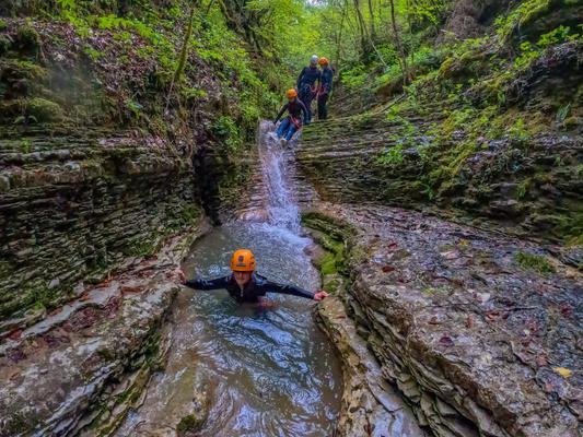 canyoning val maor