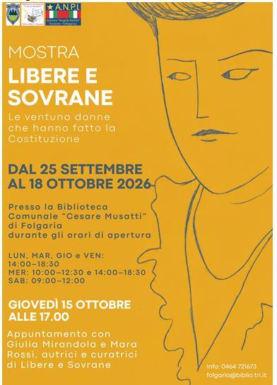 Mostra "Libere e Sovrane"