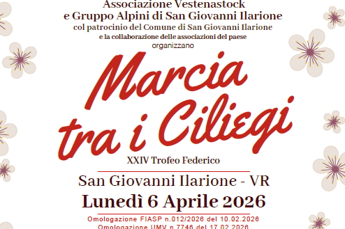 Marcia tra i ciliegi 2026