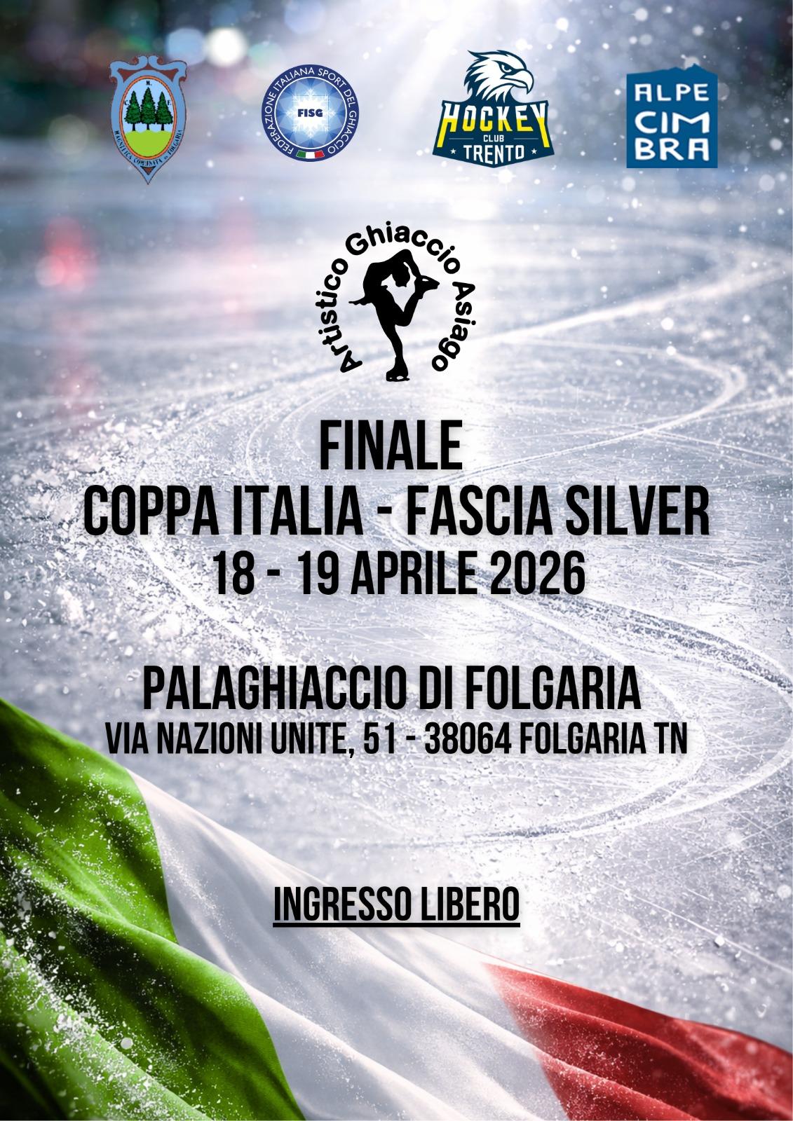 Finale Coppa Italia - Pattinaggio su Ghiaccio - Fascia Silver