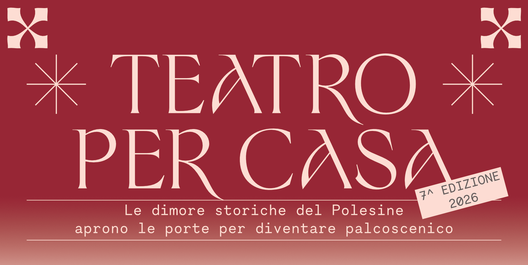 Teatro per casa 2026