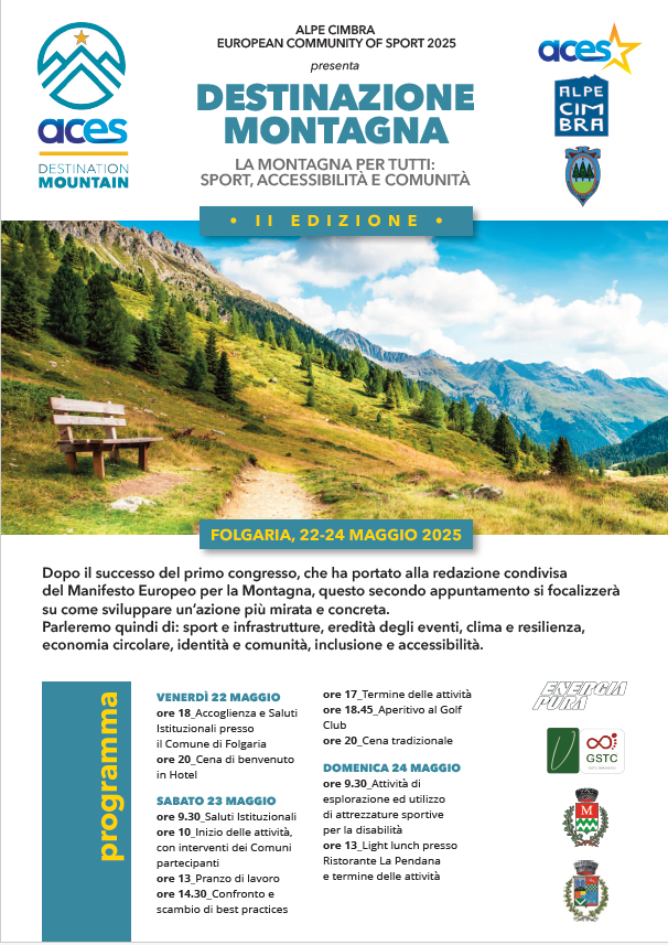 II° Convegno Aces Destinazione Montagna