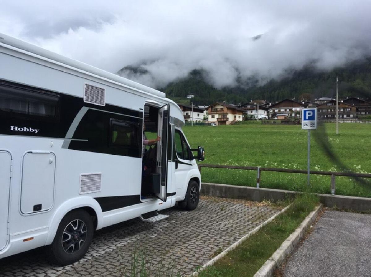 Area sosta camper Valle di Cadore