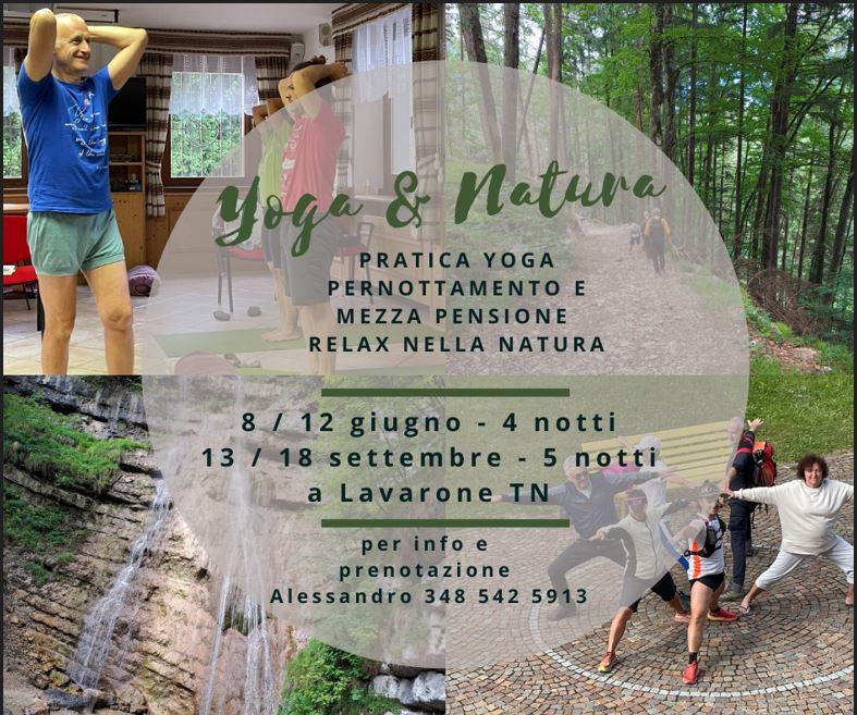 Ritiro yoga in montagna