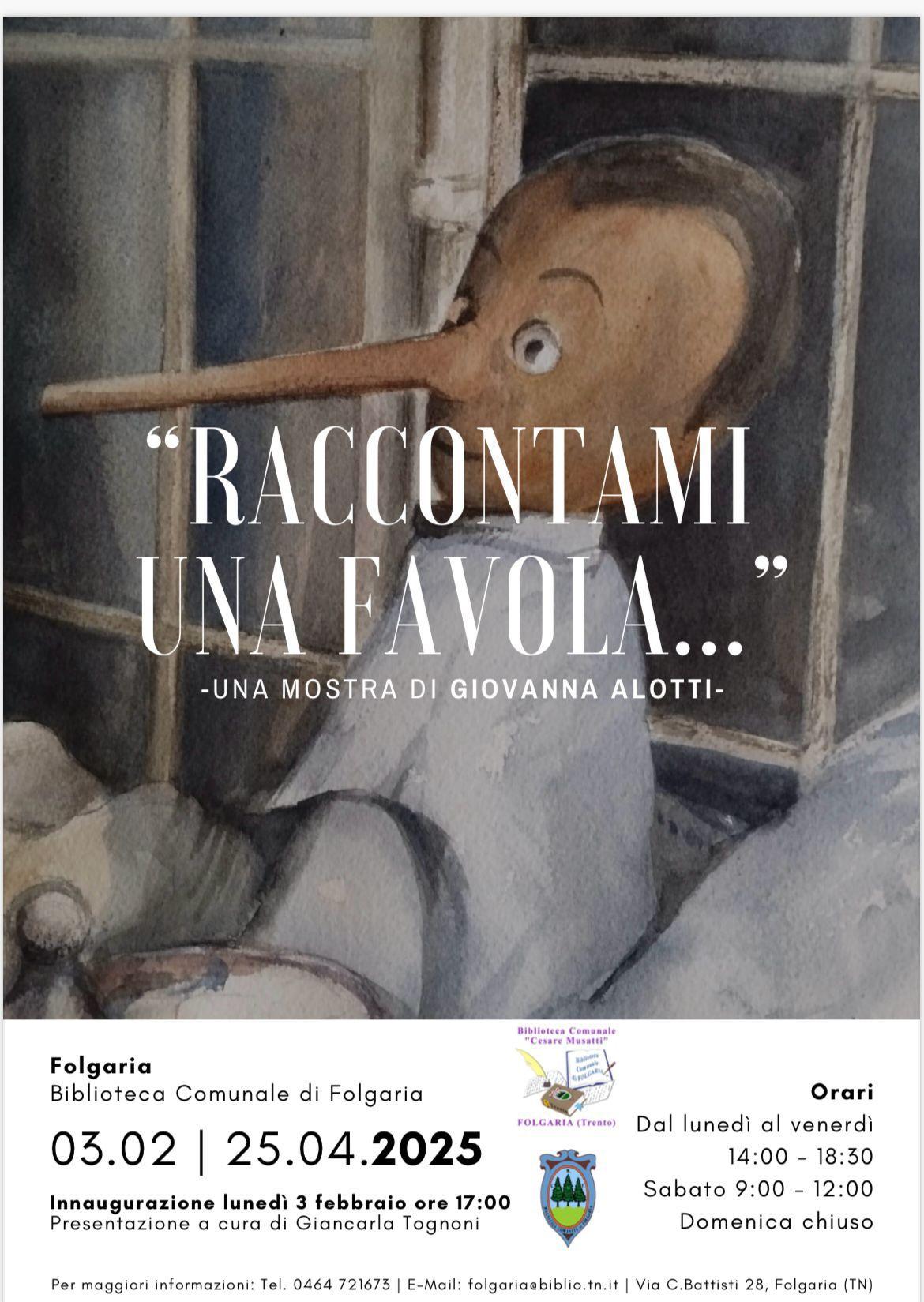 Raccontami una favola - mostra di Giovanna Alotti