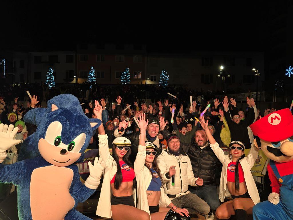 New Year's Eve in the square