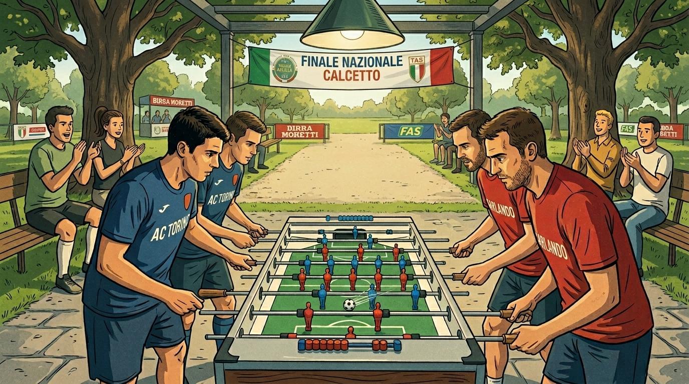 Torneo di calcio balilla