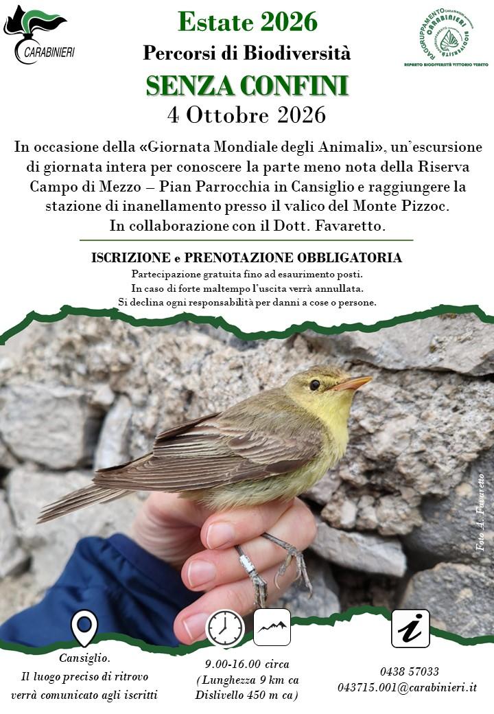 Percorsi di Biodiversità 2026 – Senza Confini - 2