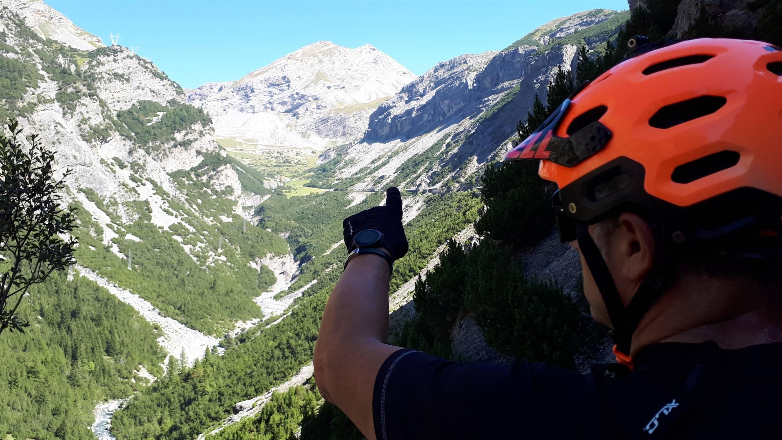Ennio Saviane - guida di mountain bike