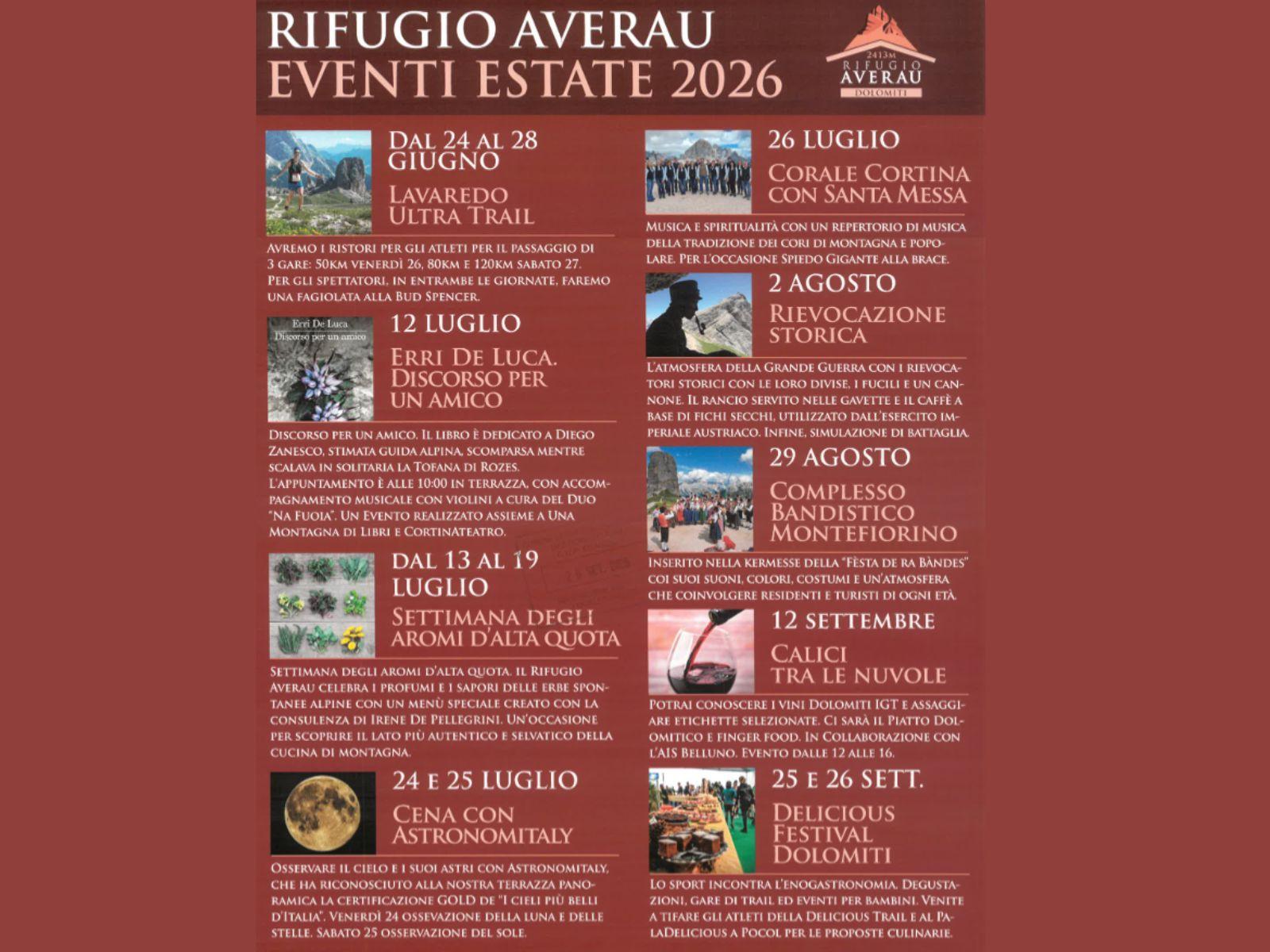 L'estate al Rifugio Averau