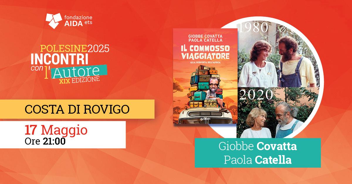 Polesine Incontri con l'autore: GIOBBE COVATTA E PAOLA CATELLA