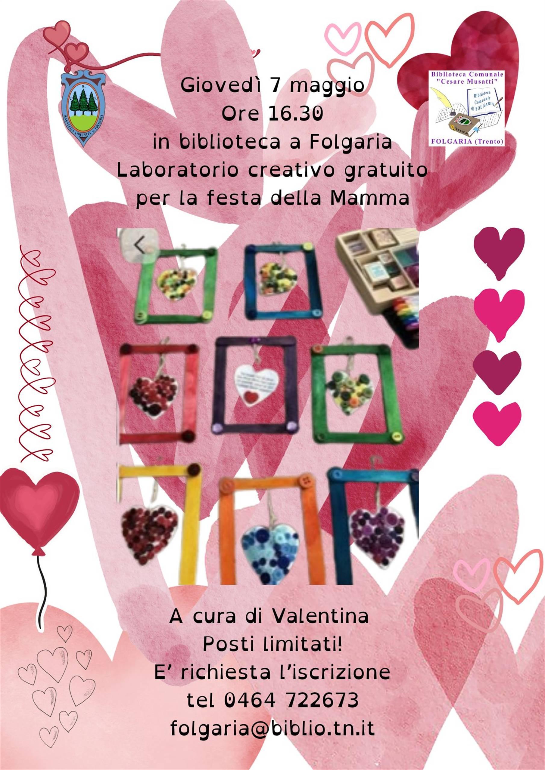 Laboratorio per la festa della mamma