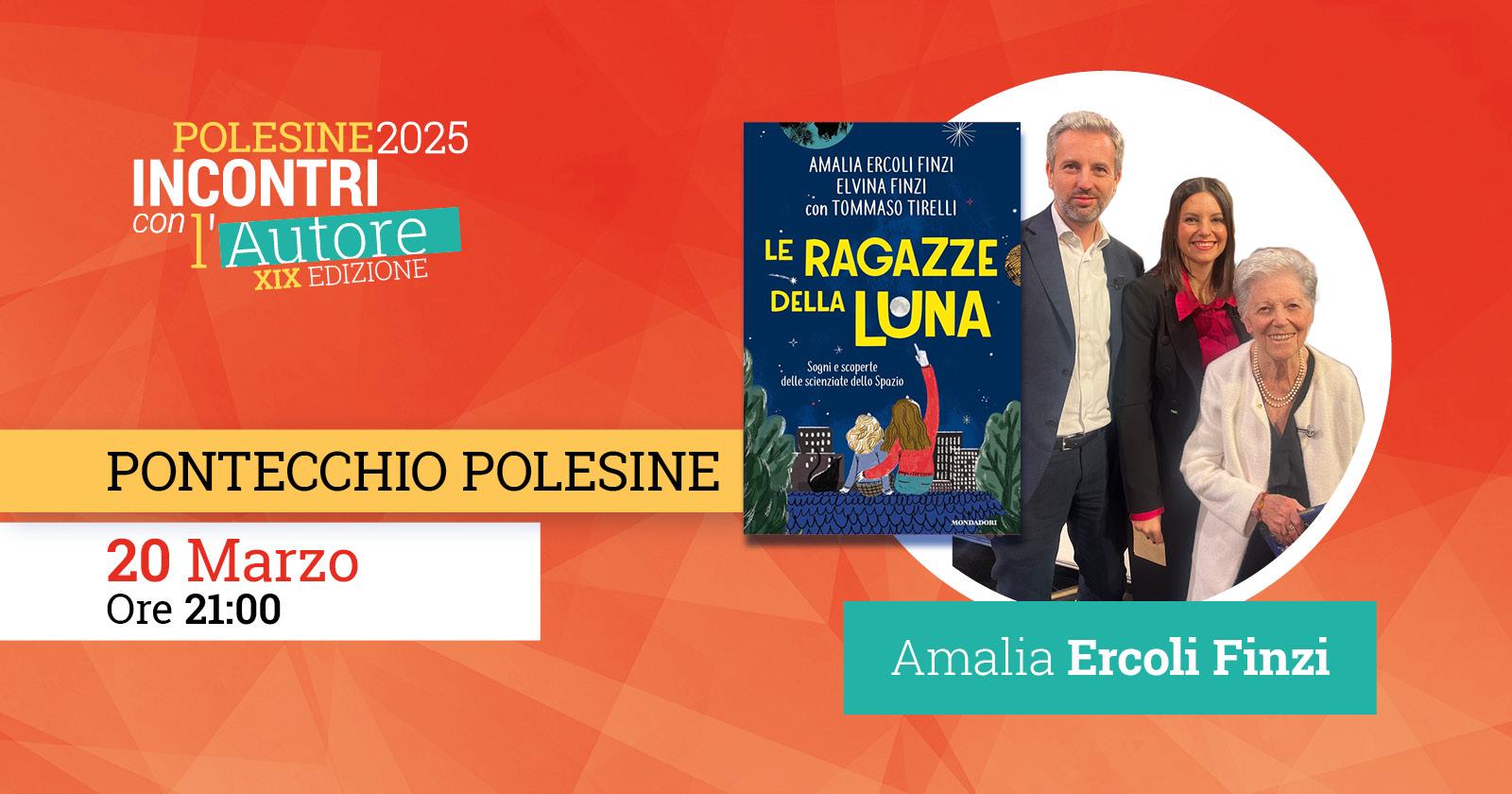 Polesine Incontri con lautore: AMALIA ERCOLI FINZI