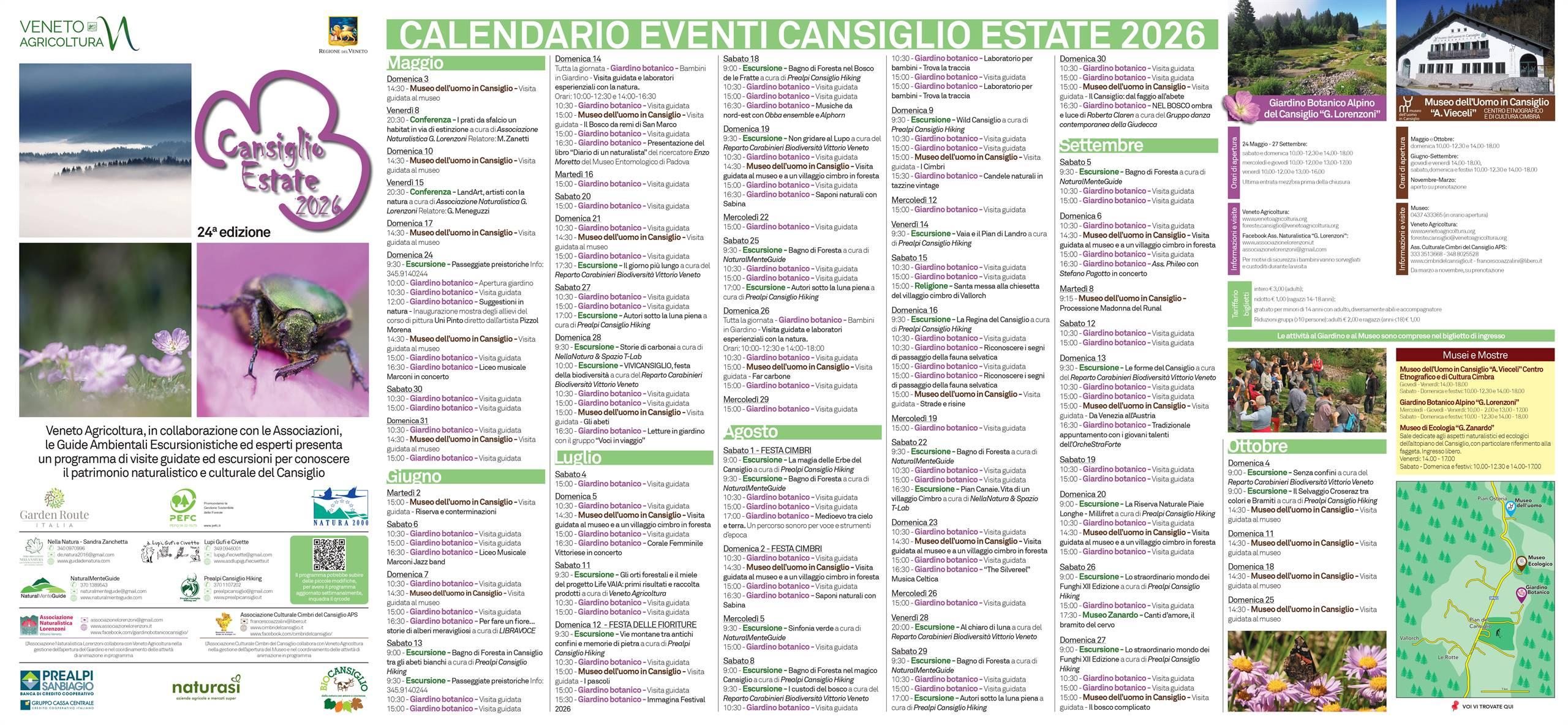 Eventi Cansiglio 2026