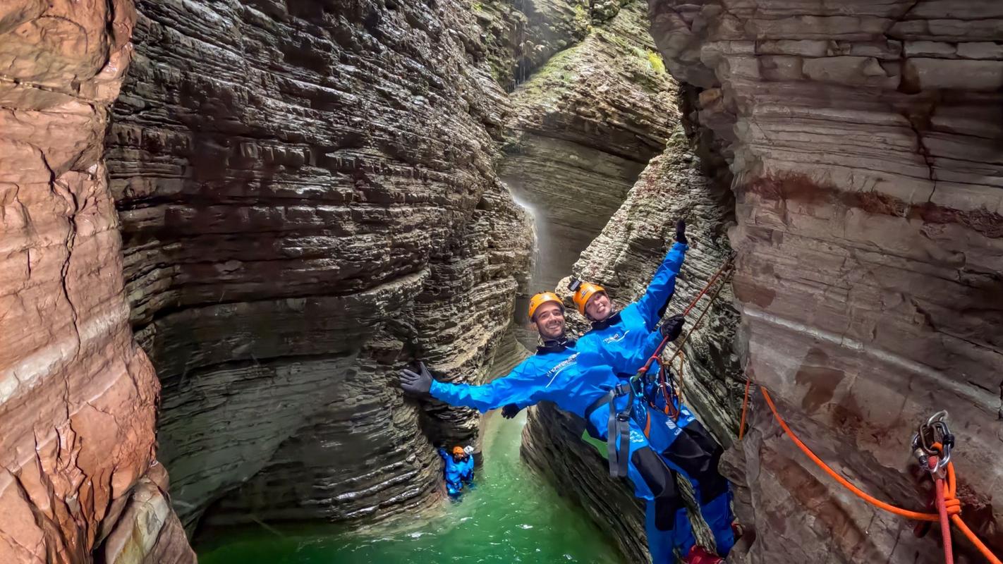 Canyoning in Val maor