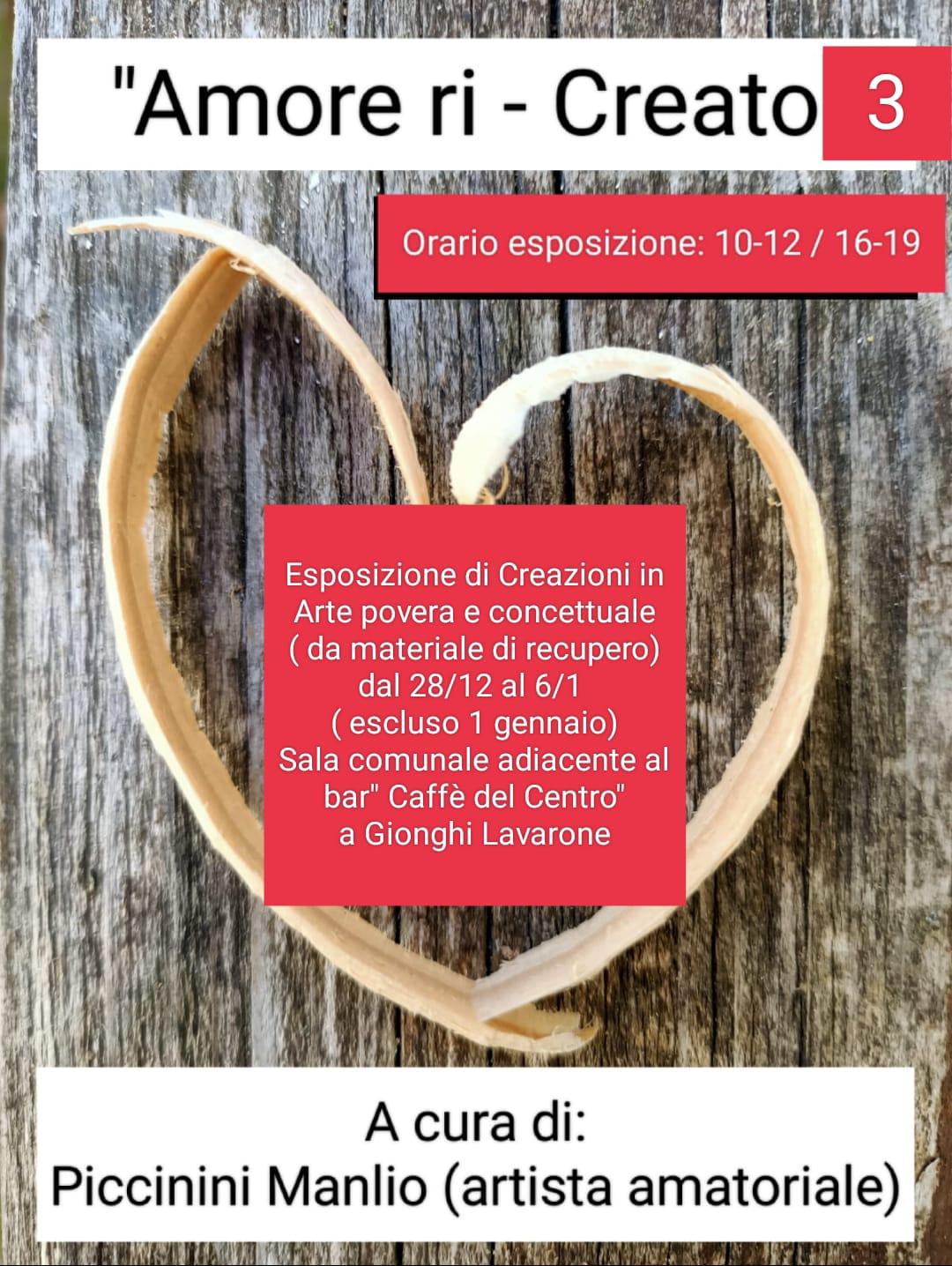 Esposizione "Amore ri-creato"