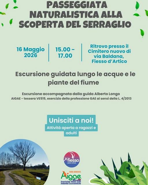 Passeggiata naturalistica alla scoperta del Serraglio