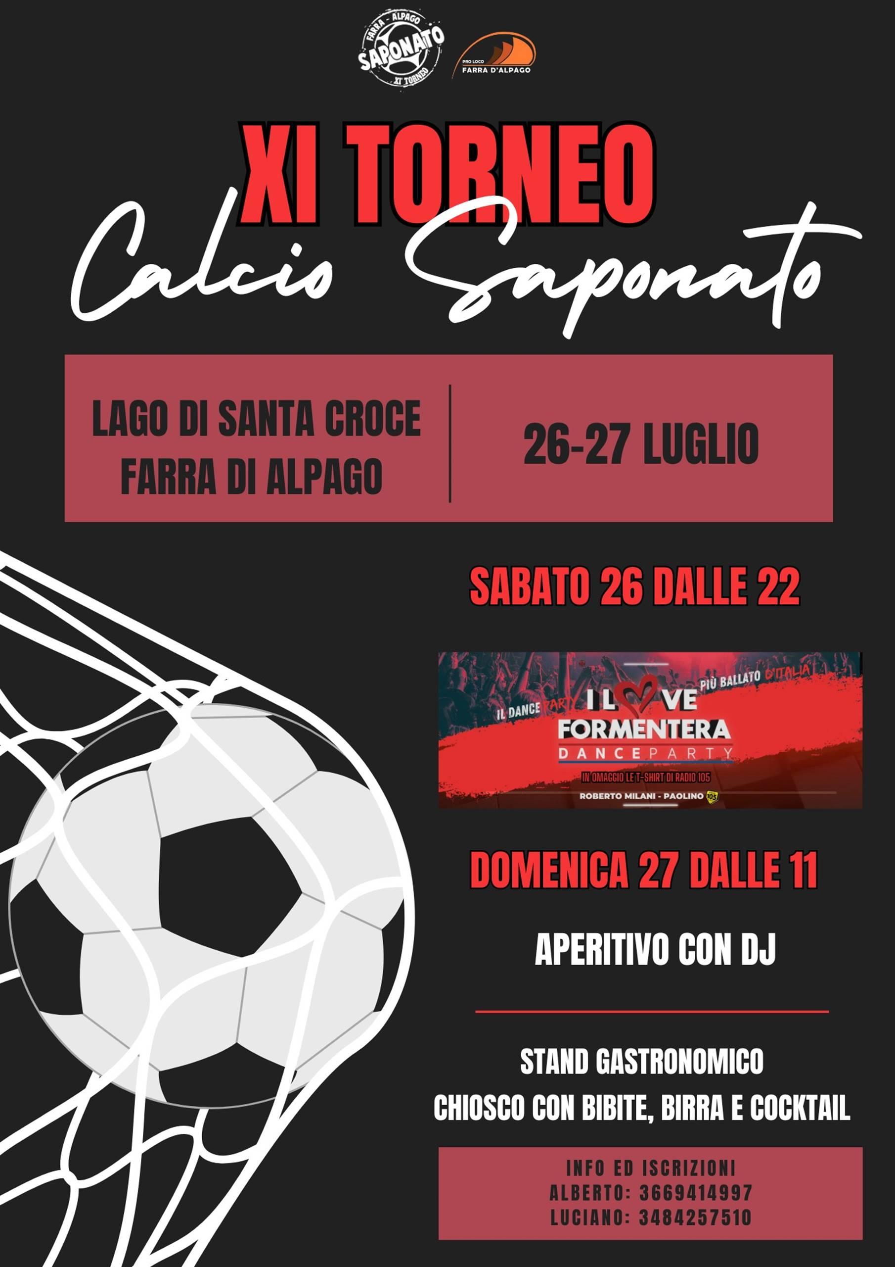 Torneo di calcio saponato