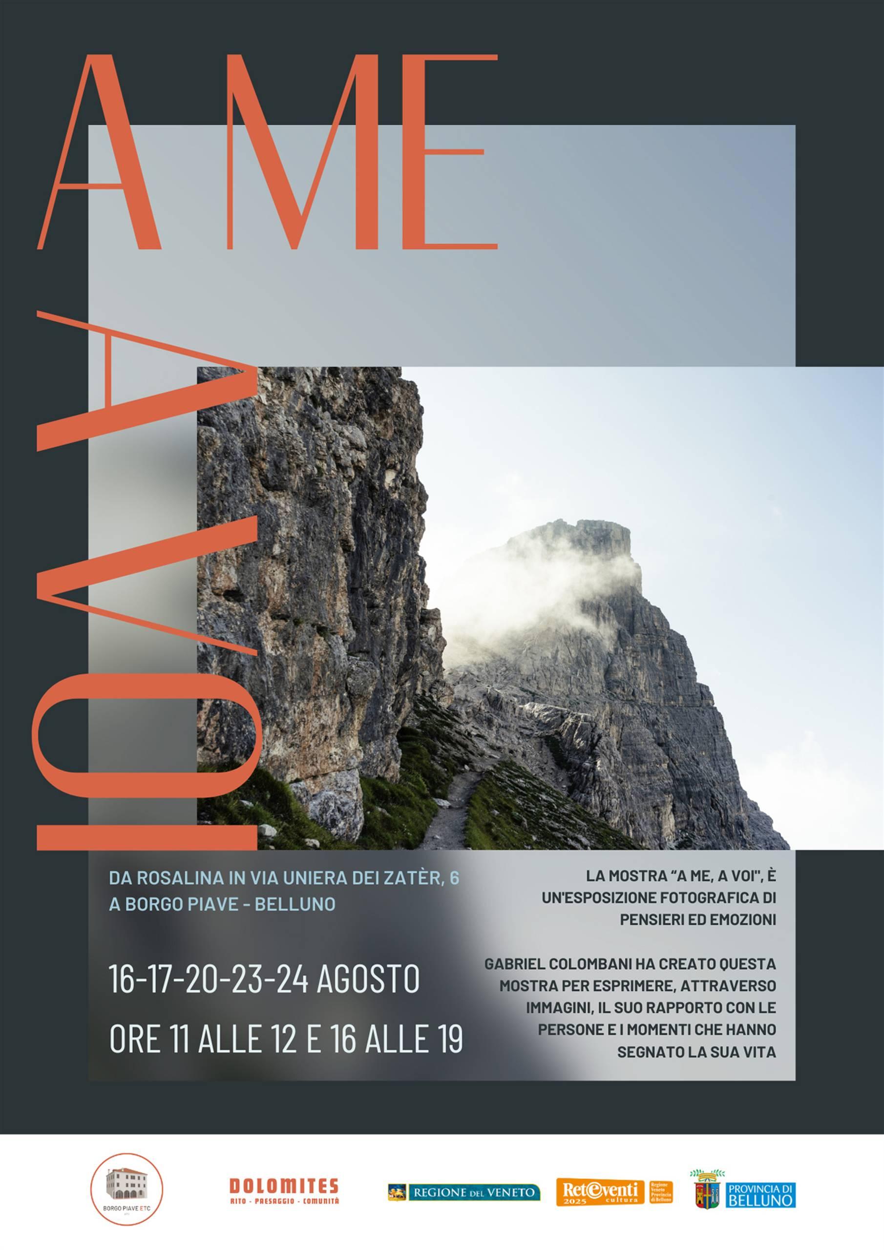 A me, a voi – mostra fotografica