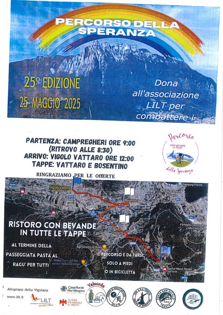 Percorso della Speranza - 25° Edizione