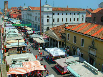 Mercato settimanale a Chioggia 