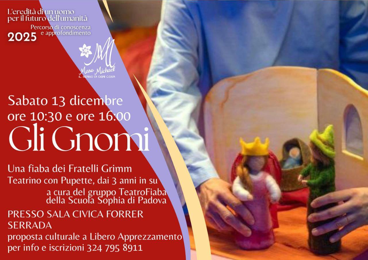 Gli Gnomi : teatrino con pupette