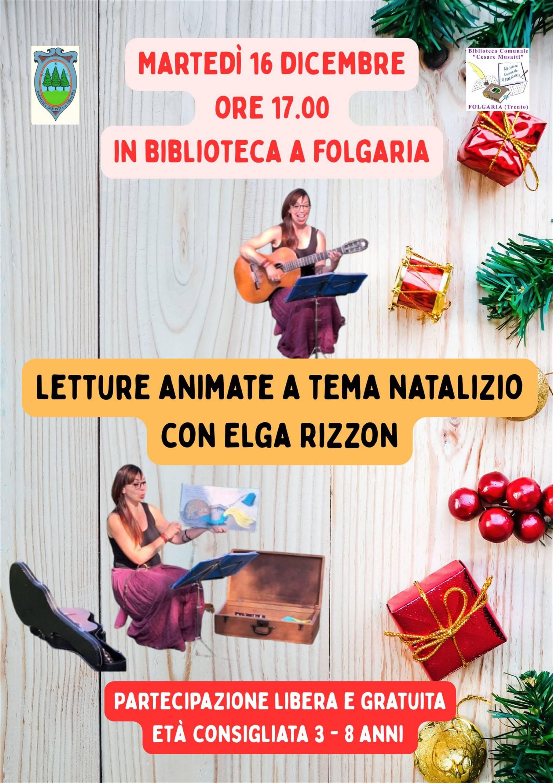 Letture animate a tema natalizio con Elga Rizzon