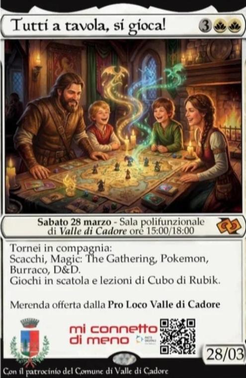 Tutti a tavola, si gioca!