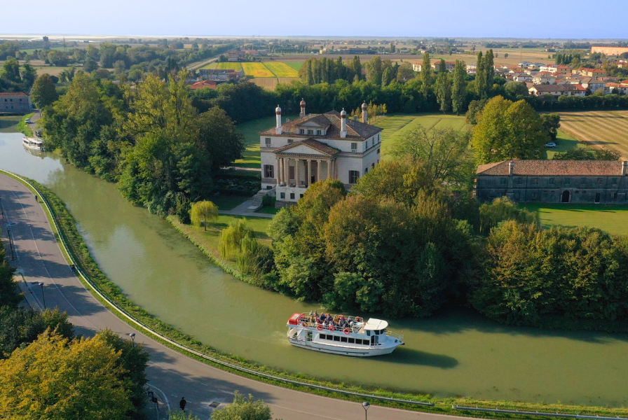 Passeggiata in motonave da Malcontenta a Oriago