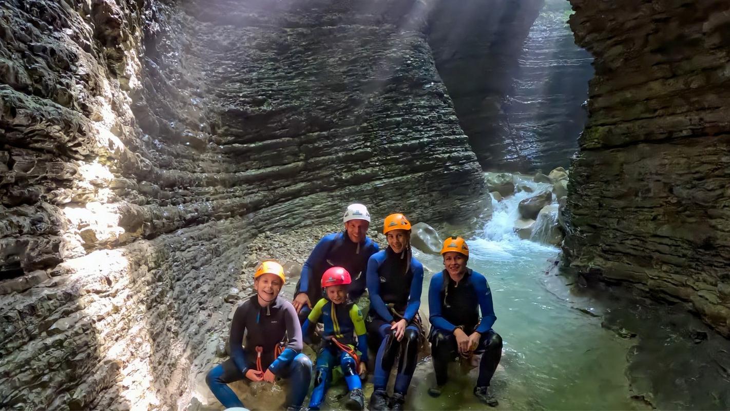canyoning val maor