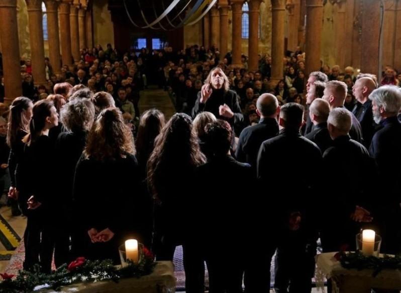 Il coro La Falìa a Malga Fabbrica