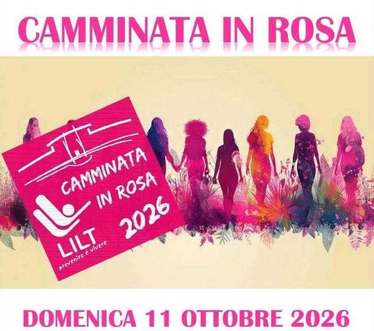 Camminata in rosa 2026