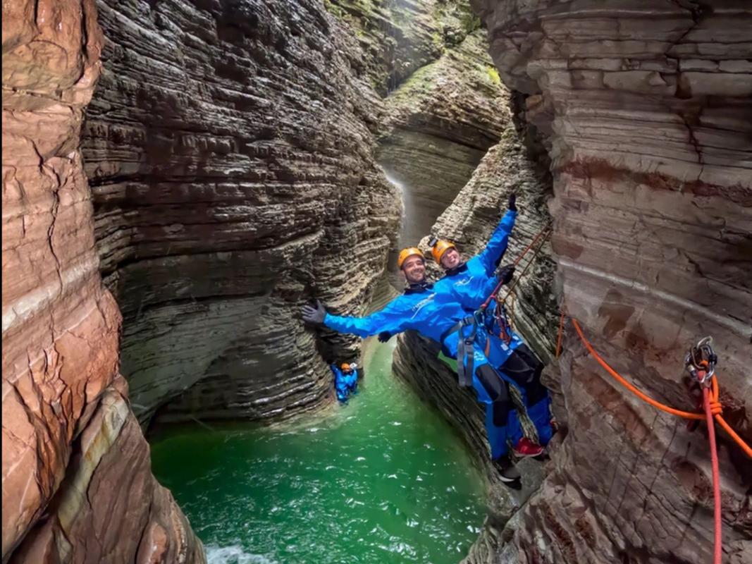 Canyoning in Val Maor